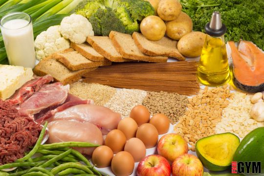table platter of fruit and vegetables